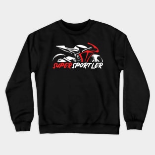 SuperSportler Black-Red Crewneck Sweatshirt